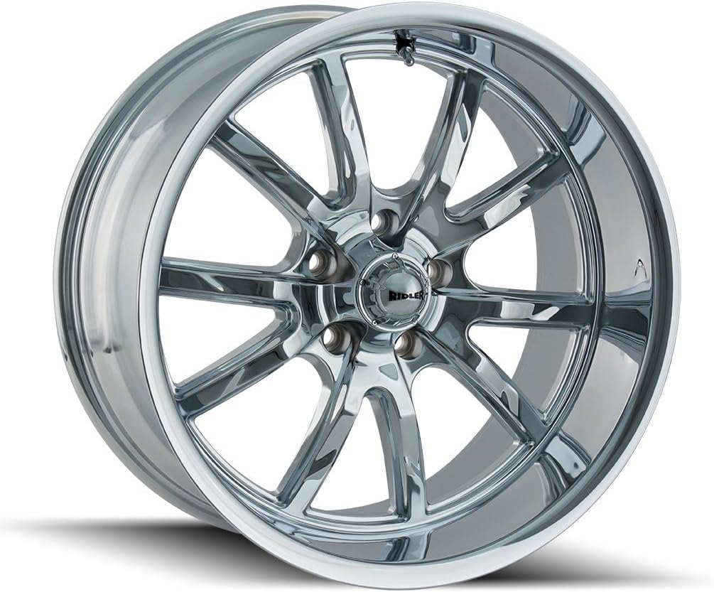 650 18x8, Bolt Pattern: 5x4.75/, Offset: 0, CHROME, set of 1