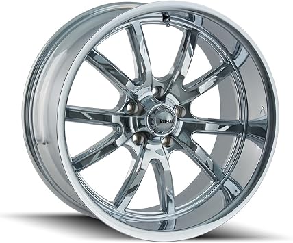 Ridler 650 Chrome Wheel Finish 18 x 8. inches /5 x 114 mm, 0 mm Offset