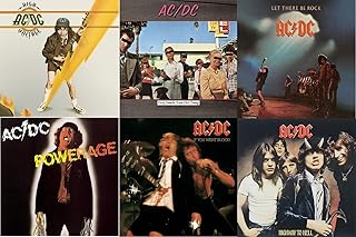 AC/DC Bon Scott Six-Pack: High Voltage + Dirty Deeds Done Dirt Cheap + Let There Be Rock + Powerage + If You Want Blood + ...