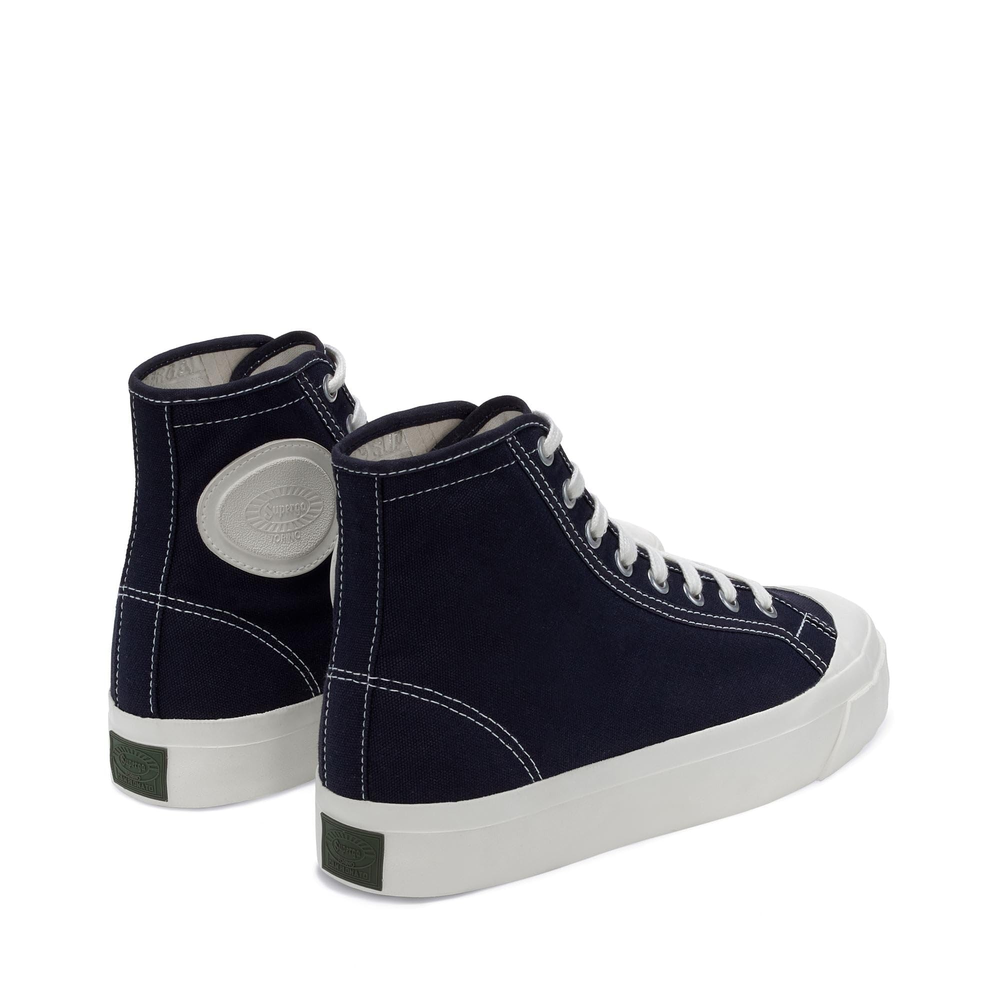 Superga 3192 Campionato Basket Boot Blue Grey Dark