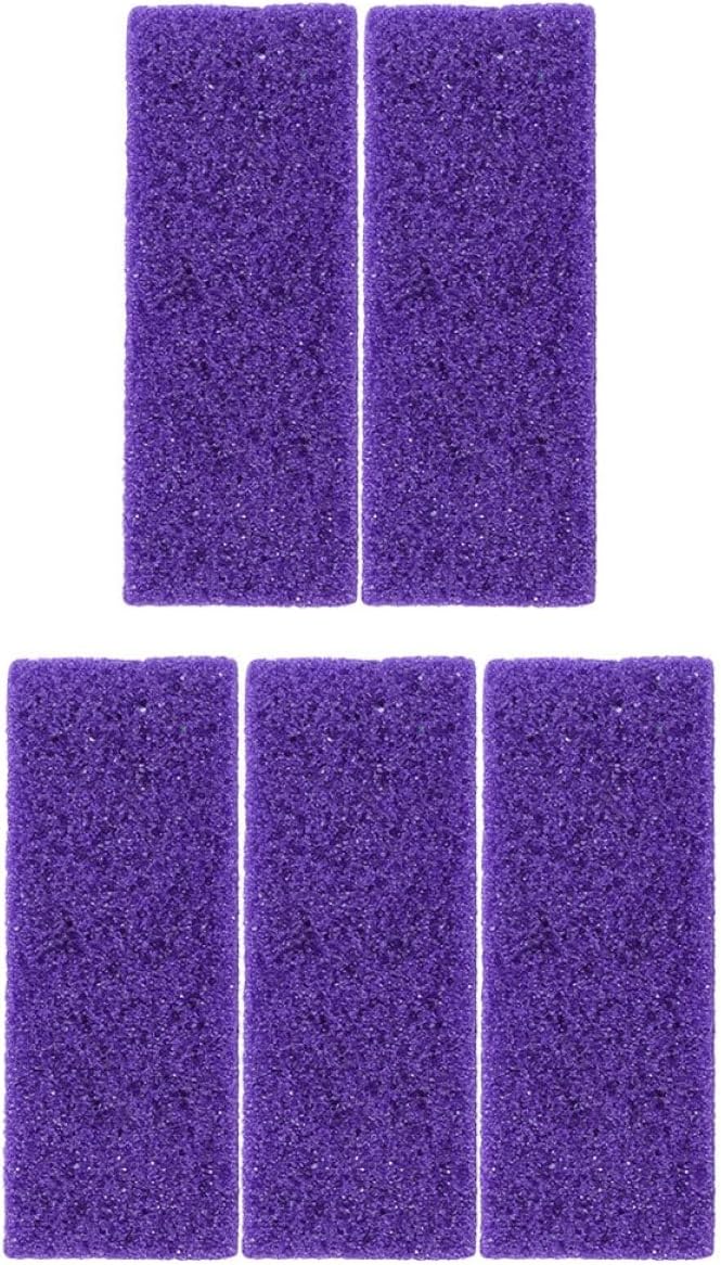5pcs Purple PU Foot File Accessories for Callus and Dead Skin