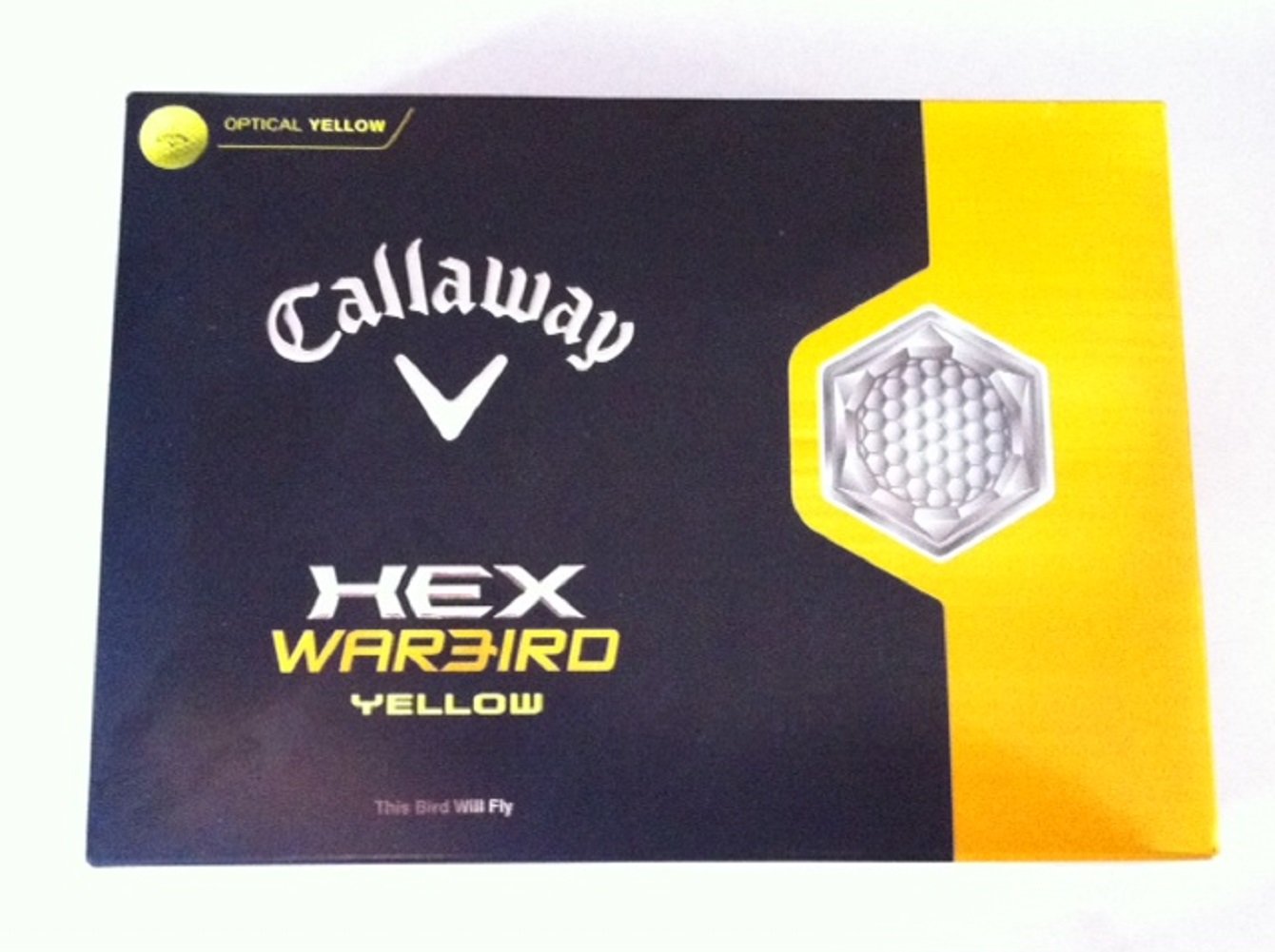 Amazon | Callaway(キャロウェイ) 2013 HEX WARBIRD ボール イエロー 1