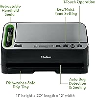 Vista 4 de Productos Sunbeam FSFSSL4440 – 000 4400 Series de sellador de aspiradora, Negro