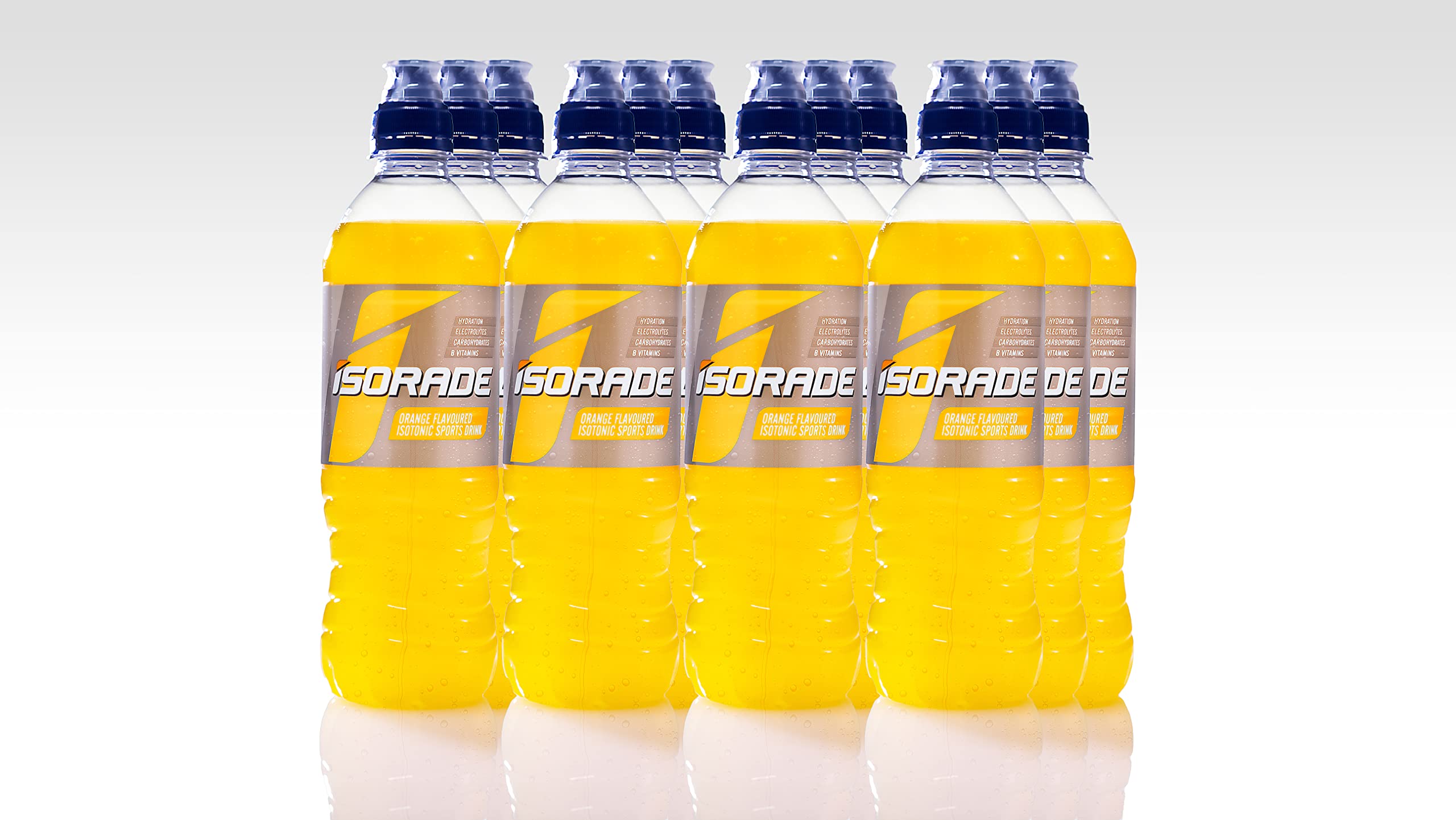 Buy ISORADE Orange Isotonic Sports Drink Multipack, 12 x 500ml bottles