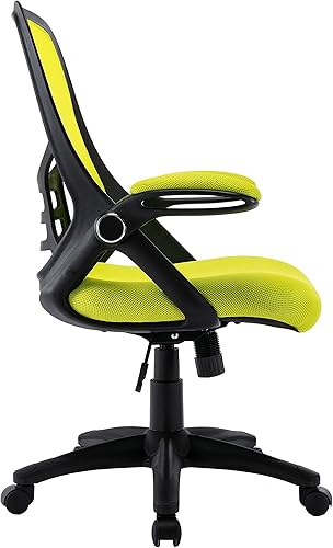 Miniatura 3 de Porthos Home Ubert - Silla de oficina con respaldo de malla transpirable, giro de 360 grados, soporte lumbar, ajuste de altura del asiento y ruedas