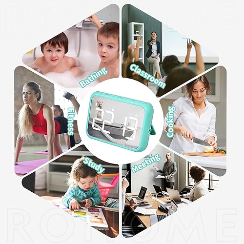 Miniatura 3 de Cronómetro digital con temporizador visual de gran pantalla para cocina, profesores, escuela, aula, cuenta regresiva, cuenta regresiva de 99