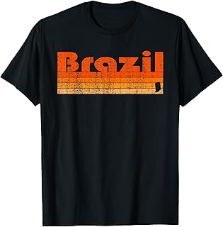 Brazil, Indiana Retro 80s Style T-Shirt