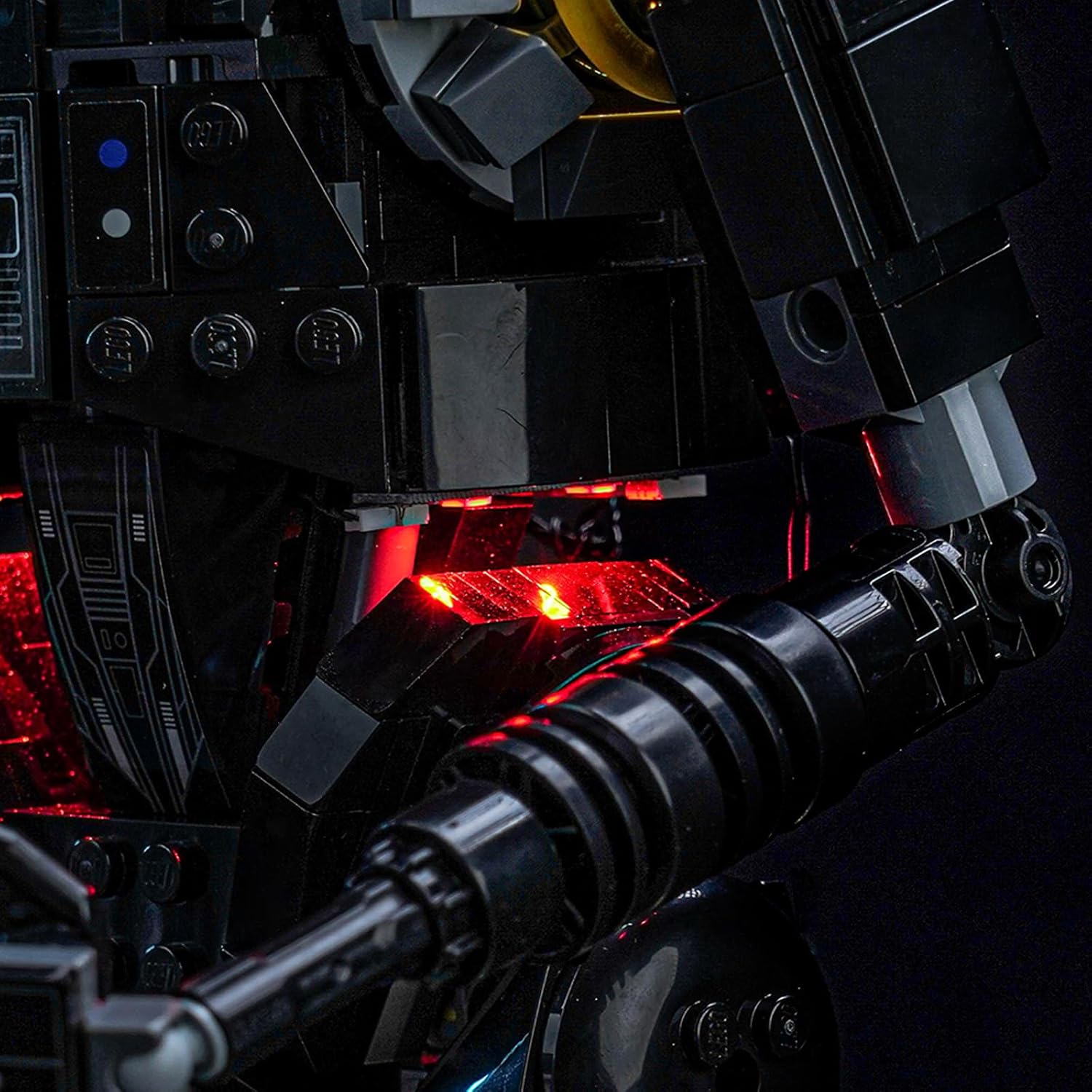 Upgraded Led Light Kit Compatible with Lego K-2SO Security Droid Building Set, RC Version Compatible with Lego 75434 (Model Not Included)