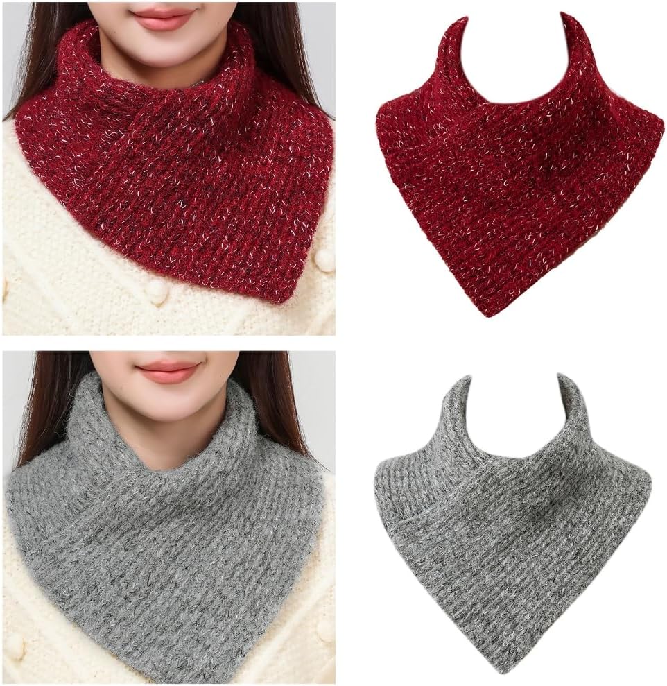 Scarf, Neckerchief Winter Scarf For Men Cold Weather Collar Scarf Turtleneck Collar