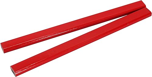 Miniatura 4 de HFS (R 72 piezas de carpinteros profesionales medianos lápices carpinteros duros, ladrillos, capas de ladrillo, juego de lápices de 7 pulgadas