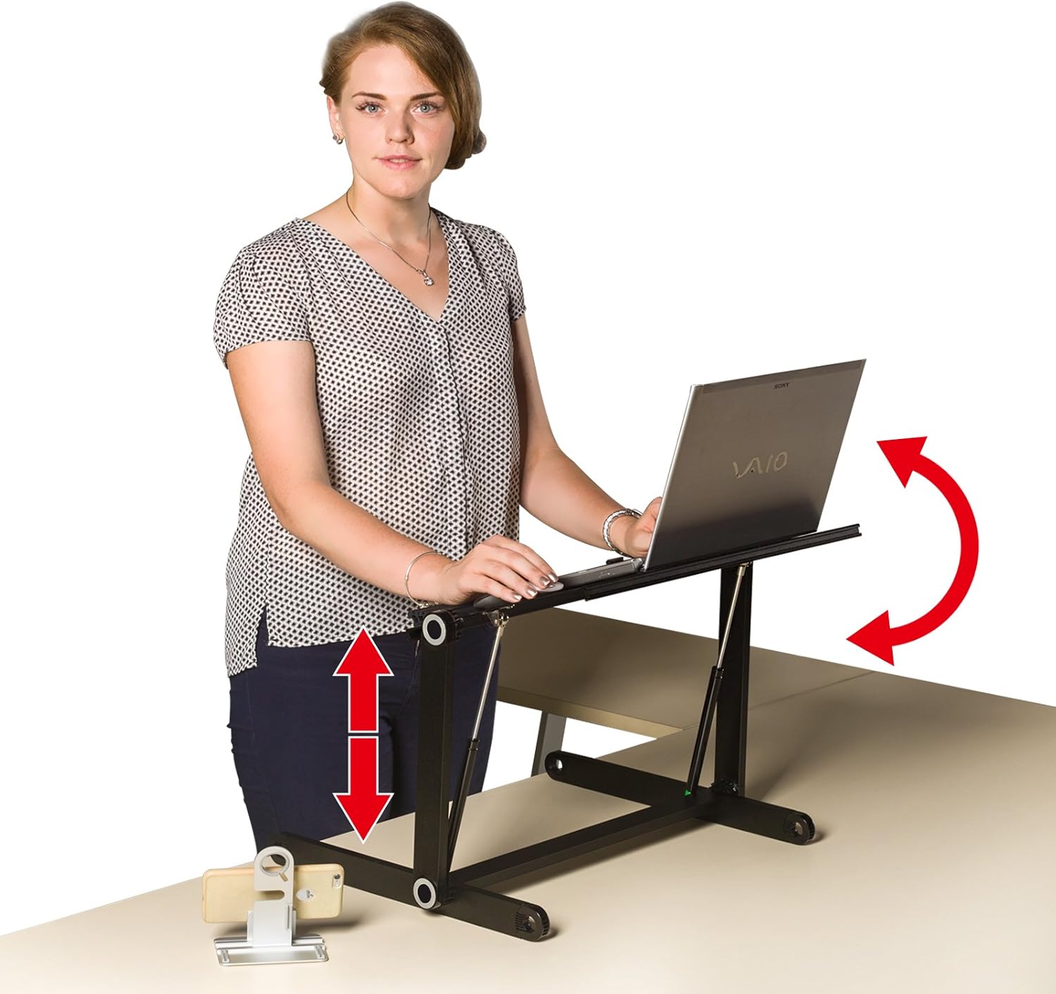 Sit Stand Desk Omax Heigh Adjustable Desk/Table Sit up