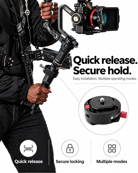 Thanos-SE Ultra Gimbal Support Vest Rig with Quick Release