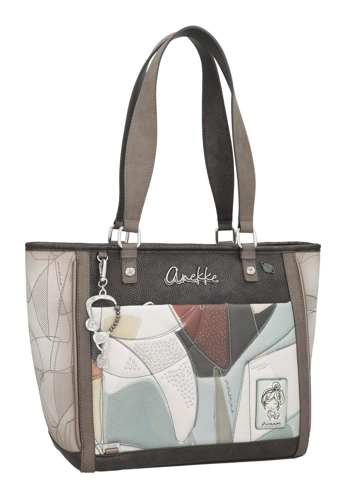 Anekke bolso de hombro bolso shopper Sophia Auralis Tote Bag Multicolor azul marino
