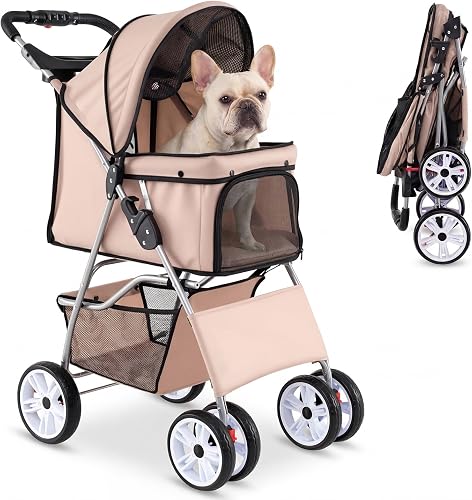 Giantex GX10135-WP dog stroller