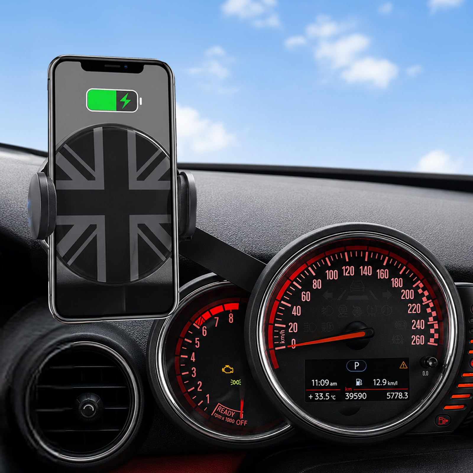 SOUWA NAVI STRUT シングル F系 スマホホルダーフルセット Amazon.co.jp: Persevere スマホホルダー BMW ミニクーパー F系（前期
