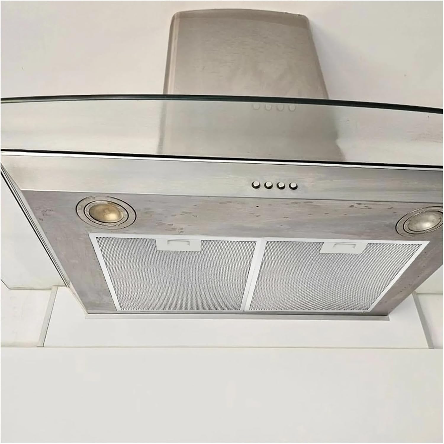 2pcs 325x340x9mm Aluminum Cooker Hood Filters Metal Mesh Extractor Vent Filter Kitchen Range Hood Accessories