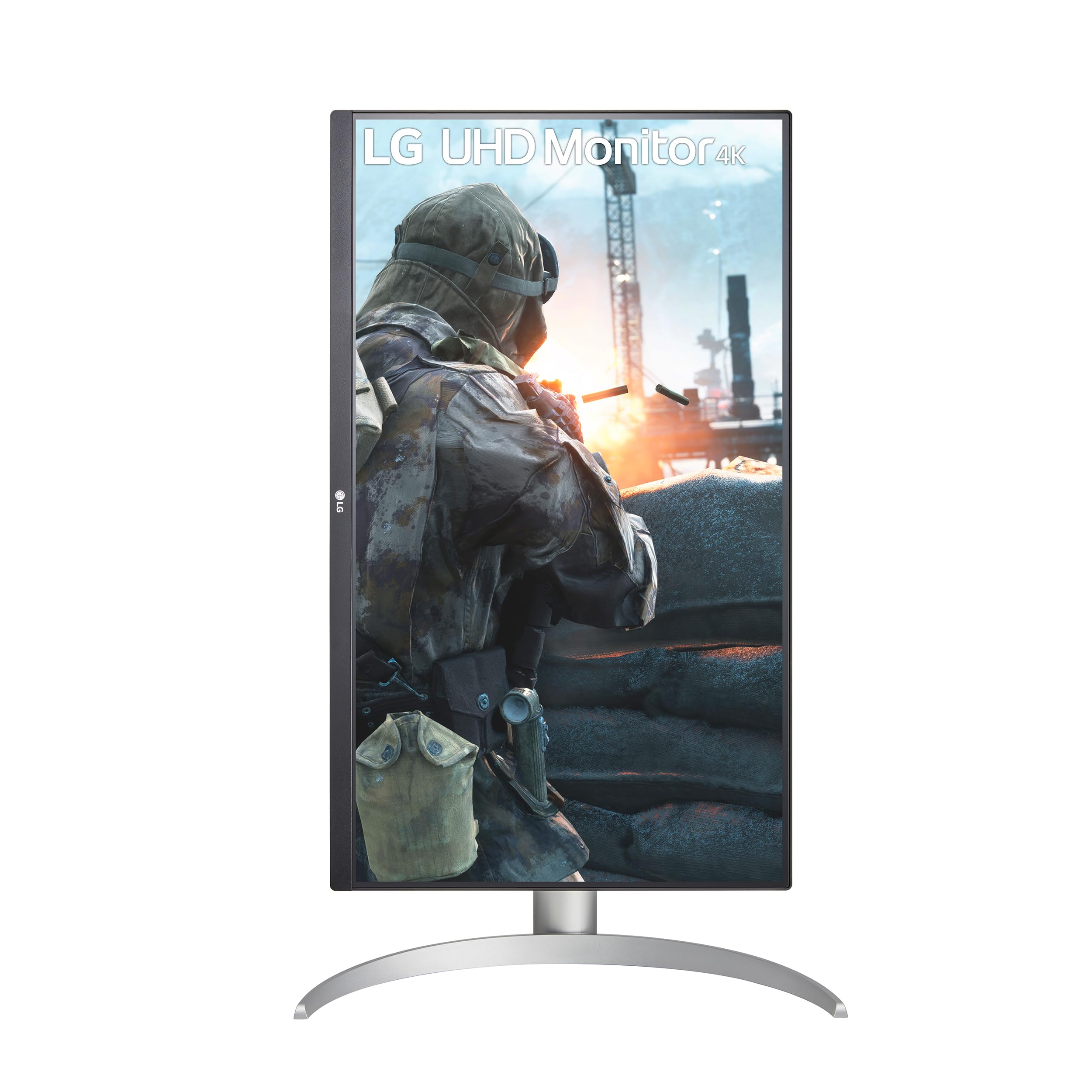 LG 27UP850K-W.AEU 27 Zoll 4K UHD IPS Monitor DisplayHDR 400 USB-C 90W Weiß Schwarz