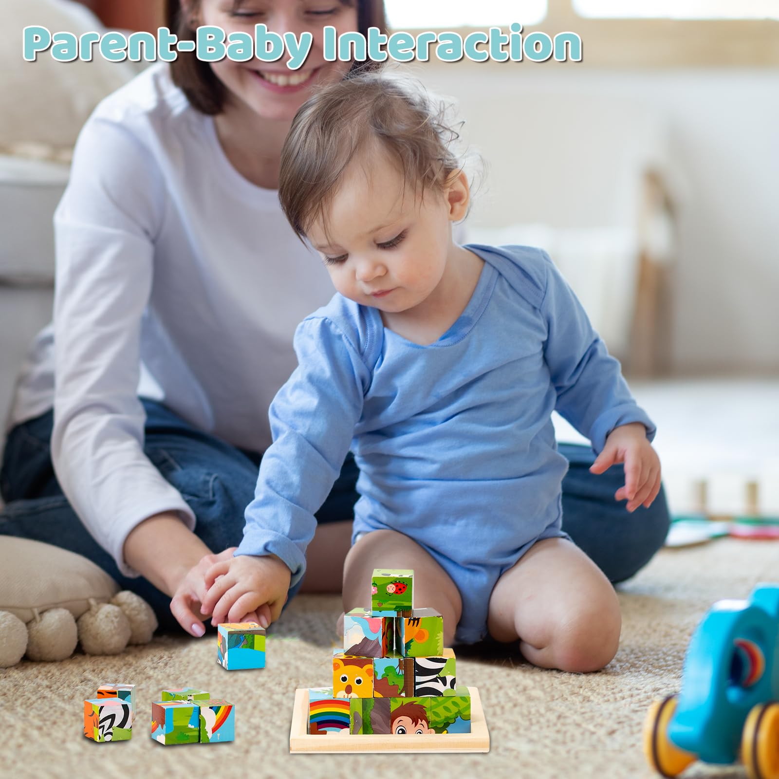 Janod Houten Puzzel Dinosaurussen - Hout en Plezier - Hout en Plezier