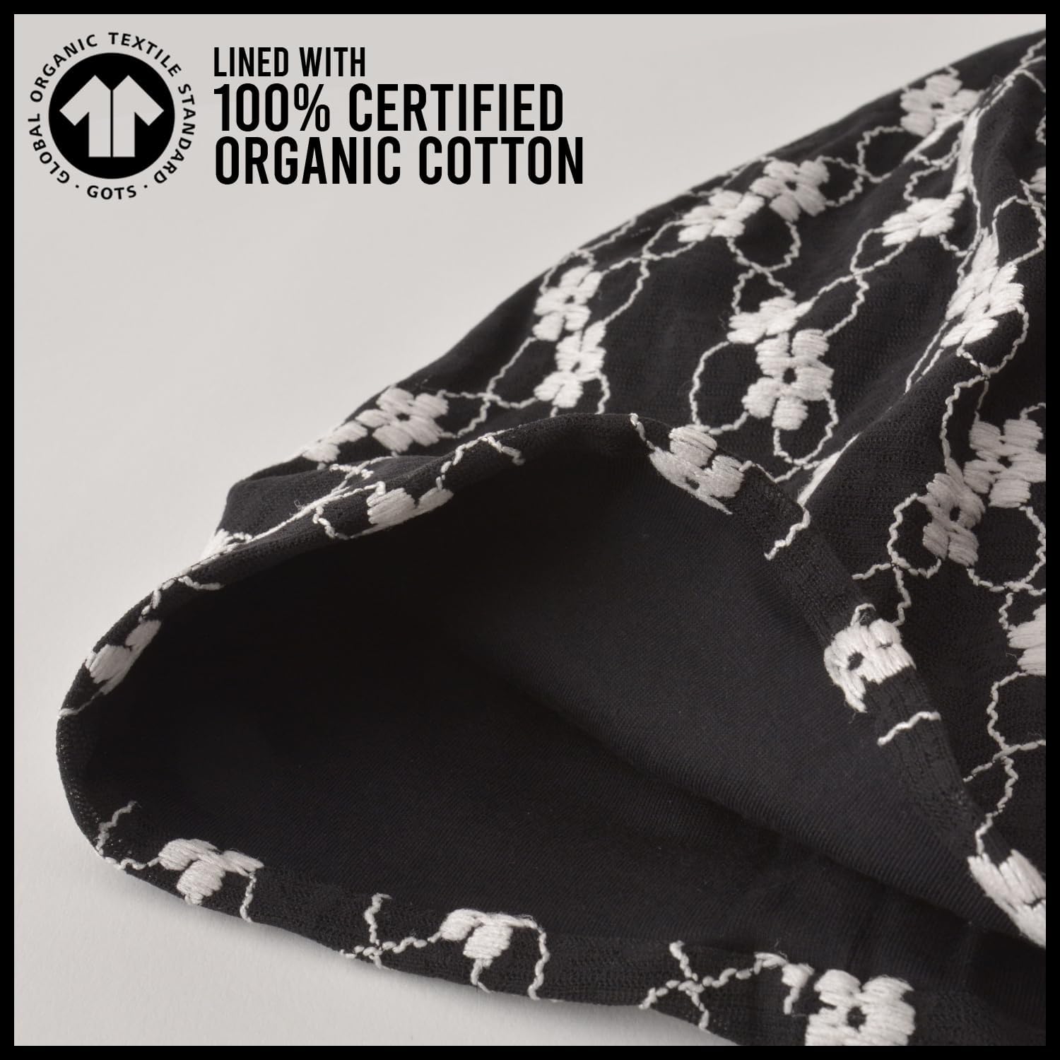 CHARM Organic Cotton Slouchy Beanie - Womens Chemo Hat Japanese Mens Hipster Cap - Image 2