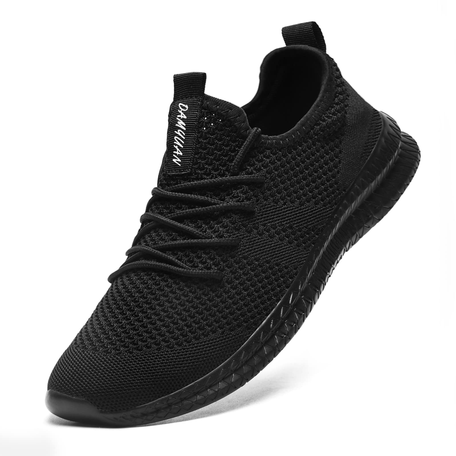 FUJEAK Herren Walkingschuhe Turnschuhe Fitnessstudio Sportschuhe Sneaker Running Tennis Schuhe Freizeit Straßenlaufschuhe Fashion Leichtgewichts Atmungsaktiv Schlüpfen Schuhe
