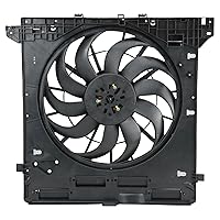 Vista 135 de Conjunto de ventilador de refrigeración de radiador TRQ Compatible con Ford Escape 2020-2022 FO3115228