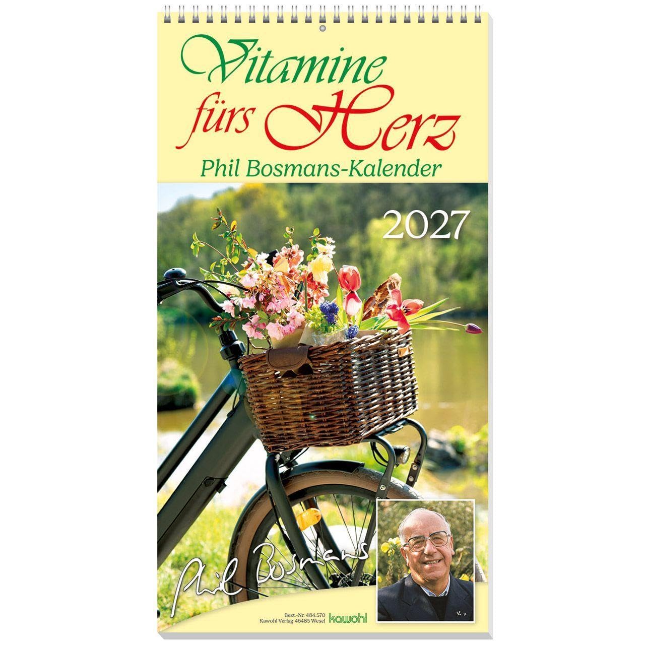 Vitamine fürs Herz 2027: Phil-Bosmans-Kalender