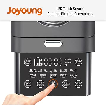 JOYOUNG K1G Self-Cleaning Plant-Based Milk Maker, Fully Automatic, Multi-function 1000mL