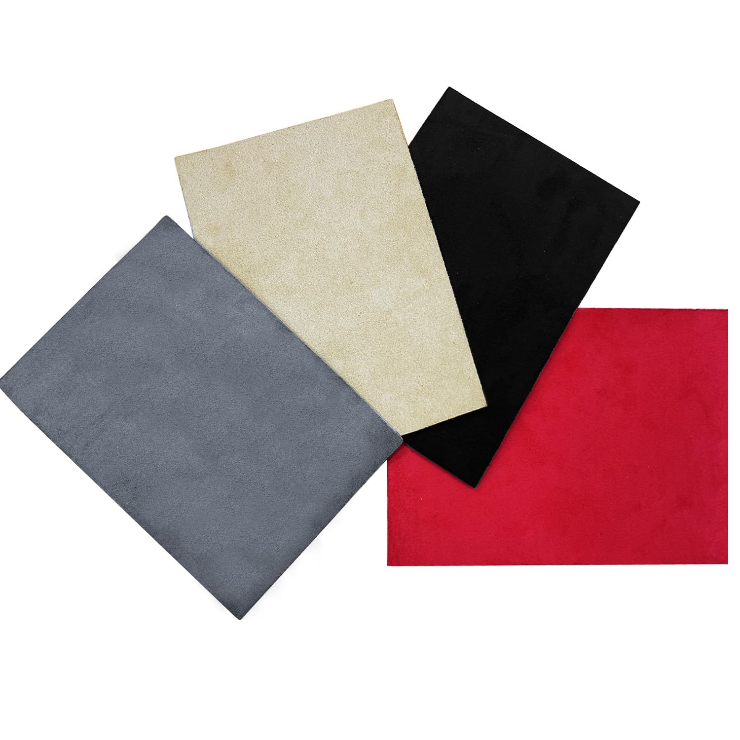Suede Headliner Fabric with Foam Backing Material - Automotive/Home Micro-Suede Headliner Flame Retardant Fabric for Car Replacement/Repair/DIY (Color Sample)