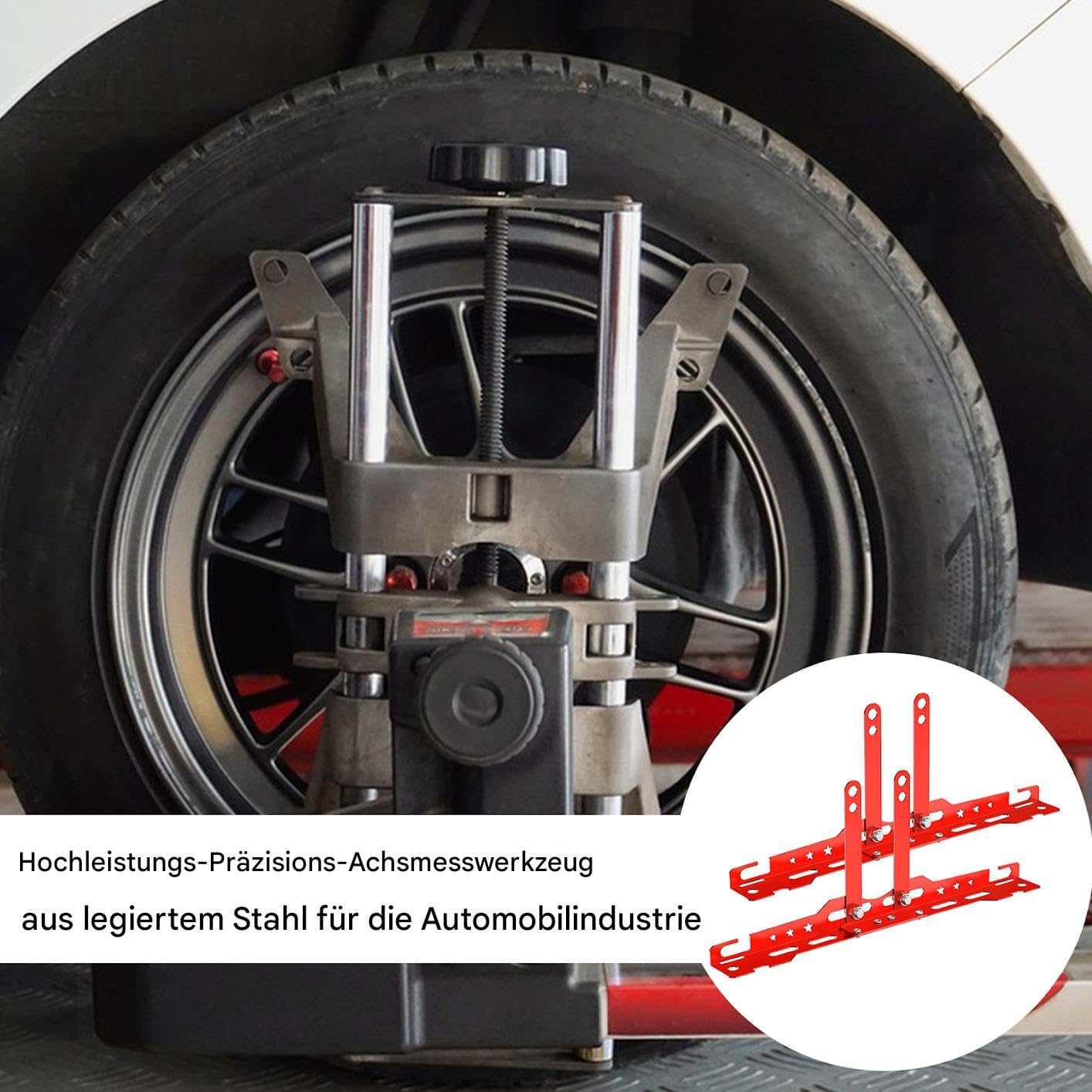 Kit Allineamento Ruote Equilibratura E Riparazione Pneumatici | Piastre Convergenza Heavy Duty Forniture parti per auto barca moto riparazione garage officina industriale commerciale