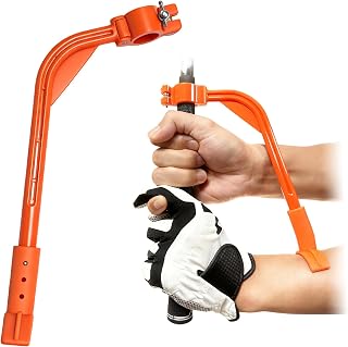 Golf Swing Trainer Aid, Adjustable Golf Training Wrist Aids Hinge, Silicone Golf Swing Correcting Trainer Accessories Tool, Golf Practice Equipment Gifts for Golfers, Beginners and Players