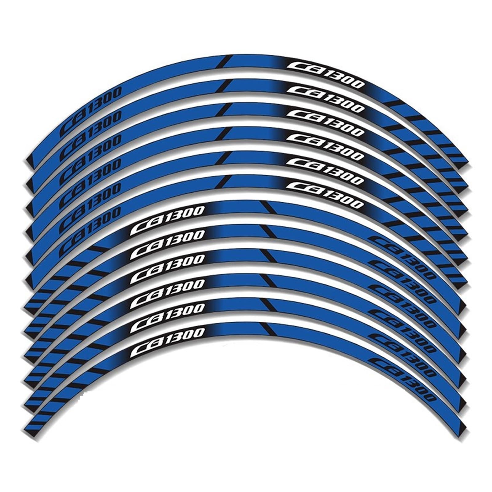 for Cb 1300 for CB1300 Reflective Motorcycle Decal Decorative Stripe(5)