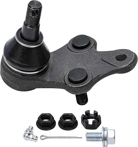 Miniatura 450 de Detroit Axle - Par de rótulas delanteras inferiores para Jeep 2014-2018 Cherokee, 2 juntas esféricas inferiores reemplazo 2015 2016 2017