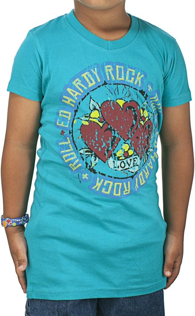 Buy Ed Hardy Girls Screen Printed T-Shirt at Ubuy Morocco