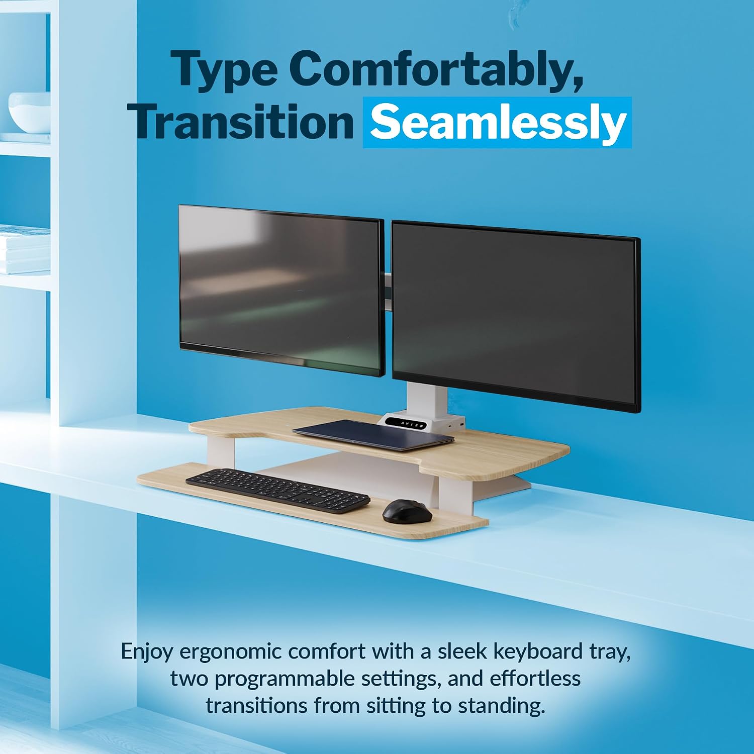 Stable base and design of VariDesk Premier Electric Converter