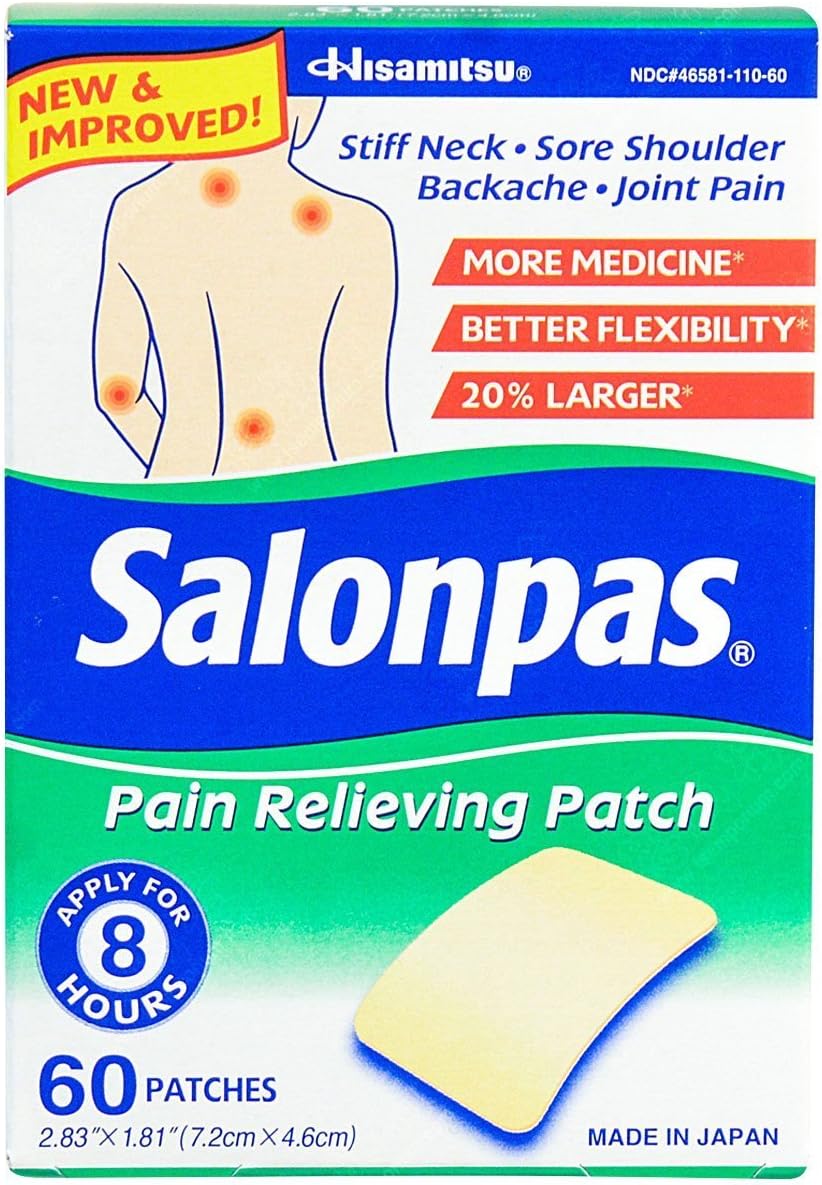 Salonpas Pain Relieving 60 Patches - Multi