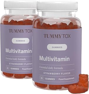 TummyTox Multivitamin Gummies. Vitamin Gummibärchen für die Gesundheit