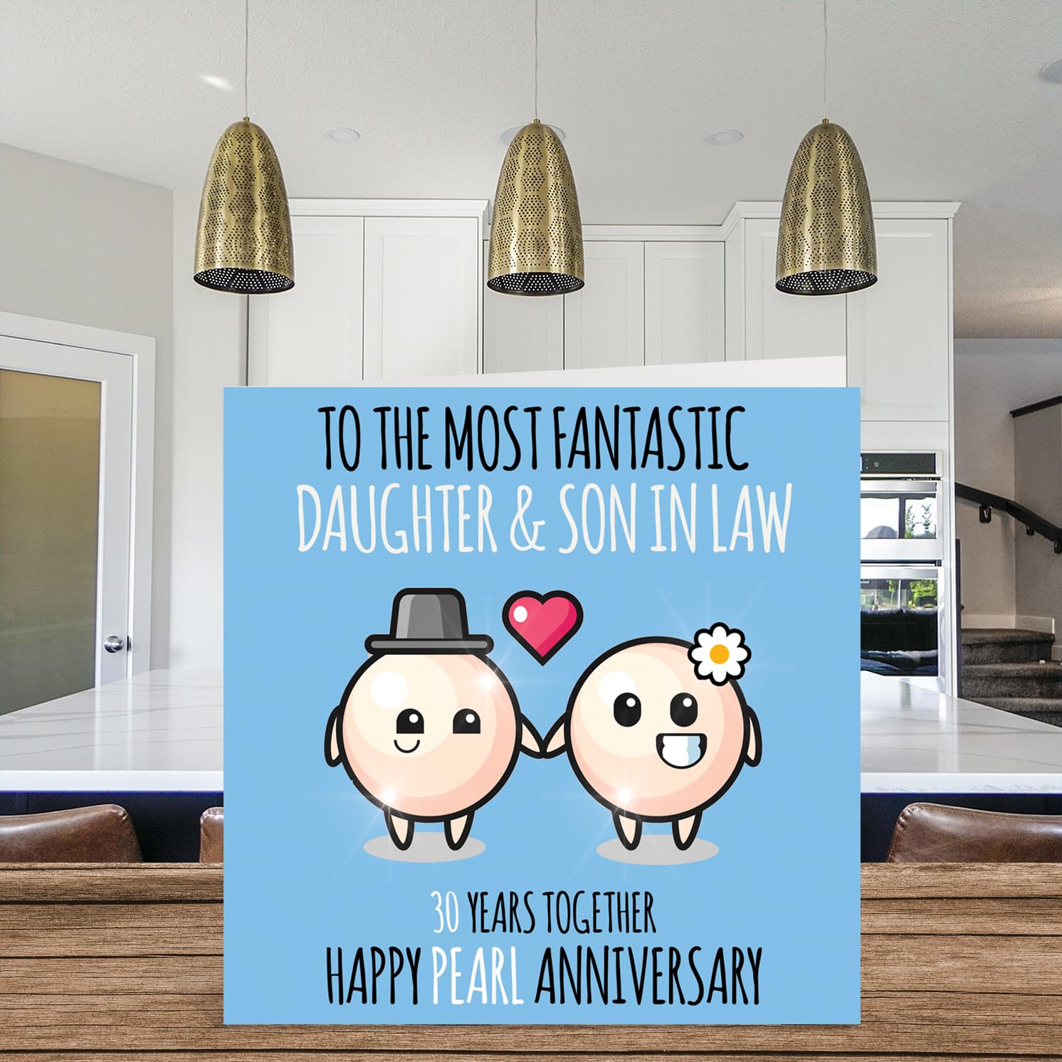 Bird House Daughter & Son-In-Law Wedding Anniversary Card - View #2