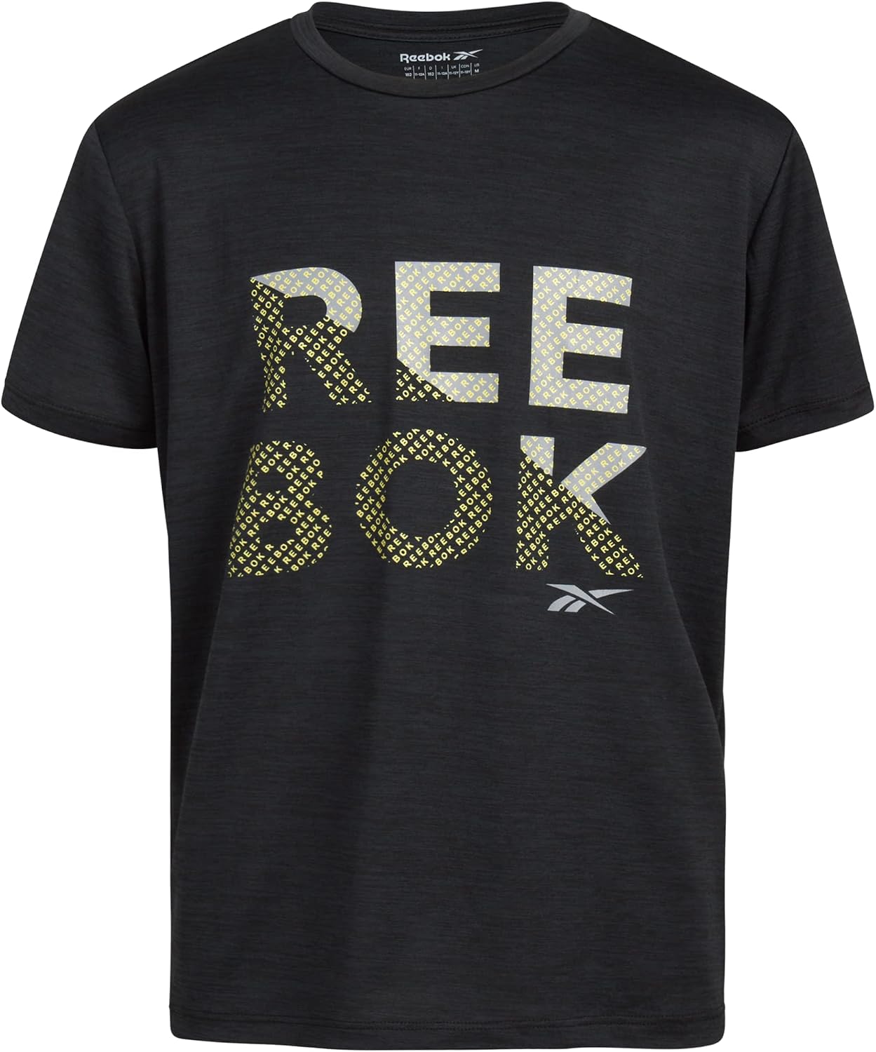 Reebok Boys’ Active T-Shirt – 2 Pack Dry Fit Performance Shirt for Boys – Kids Athletic Sports Tee (8-20)