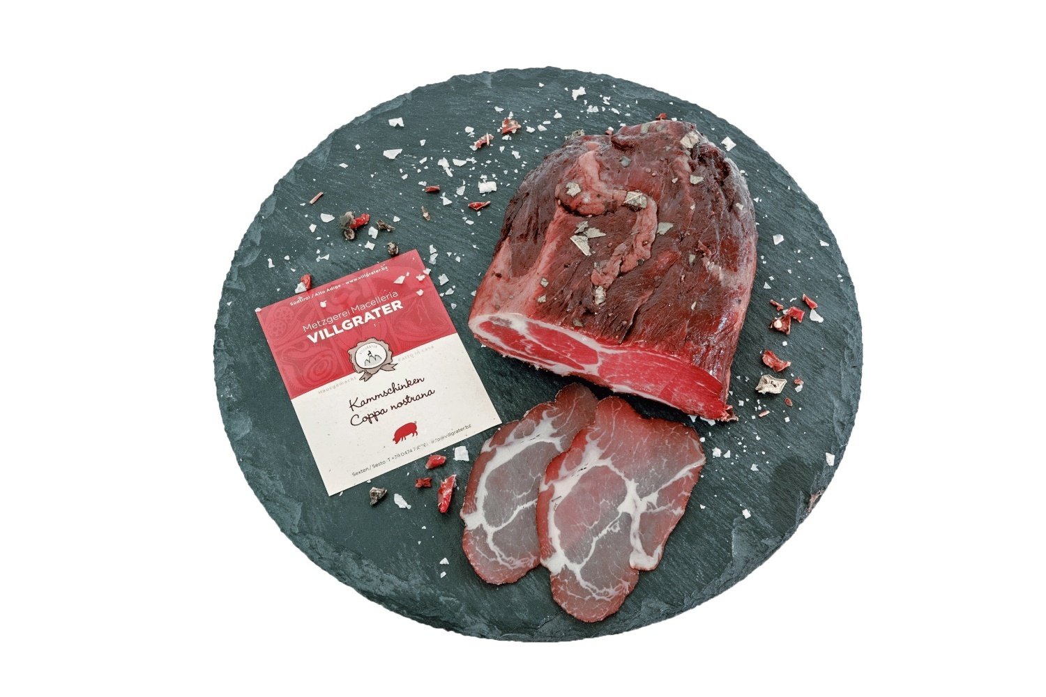 Kammschinken Coppa Villgrater 1.9 kg.