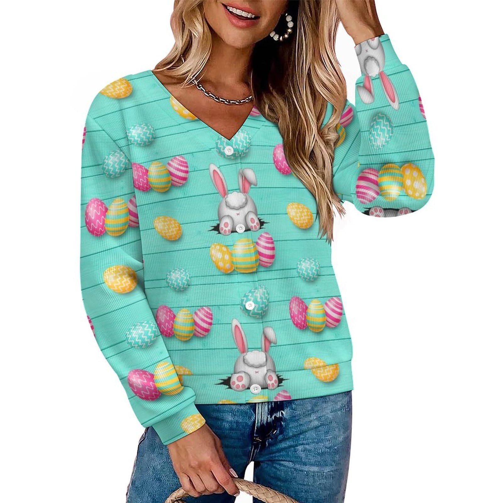 Women Cardigan Sweaters Button Down Cropped Jackets Coat Fall Winter Outfits