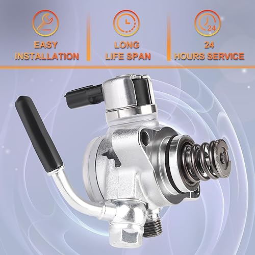 Miniatura 6 de PAPAPARTS Bomba de combustible de alta presión PE19203F0 de inyección directa compatible con Mazda 3 CX-5 Mazda 6 L4 2.0L 2.5L 2014 2015 2016 2017