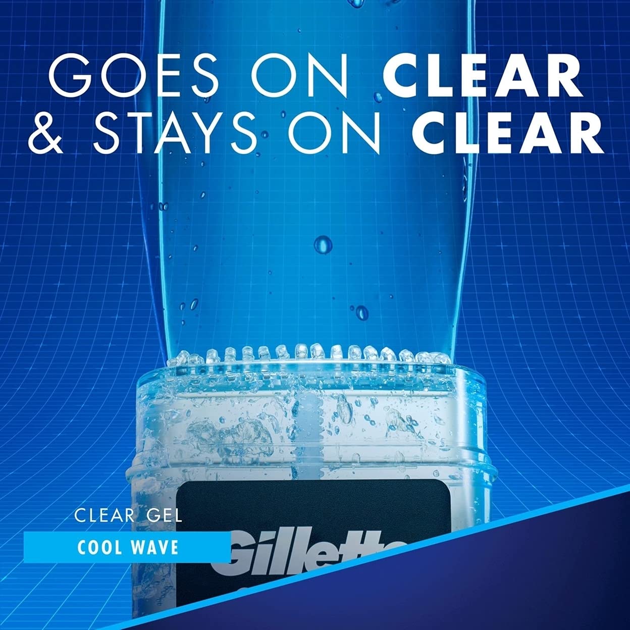 Gillette Endurance Clear Gel Deodorant, Cool Wave (1 pk. 3.8, oz 5 ct.) : Beauty & Personal Care