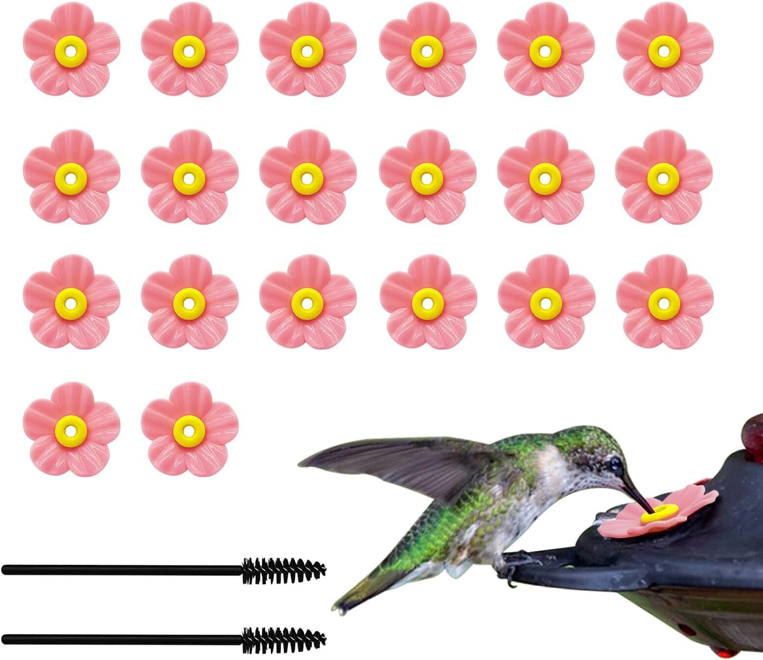 Perky pet Hummingbird Feeder Bee Guard, Replacement Pack