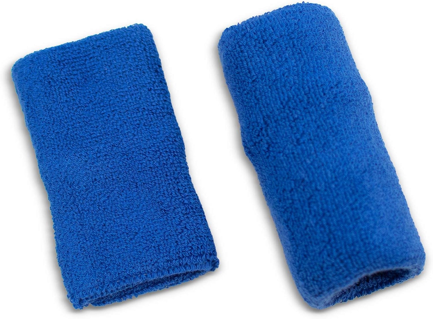 US Glove Sweat Bands for Wrists, Sports Wristbands for Men & Women, Athletic Hand Bands for Tennis, Gymnastics, Basketball, Volleyball, Baseball, Football or Gym Sport, 2-pc Cotton Arm Sweatbands 4.5"