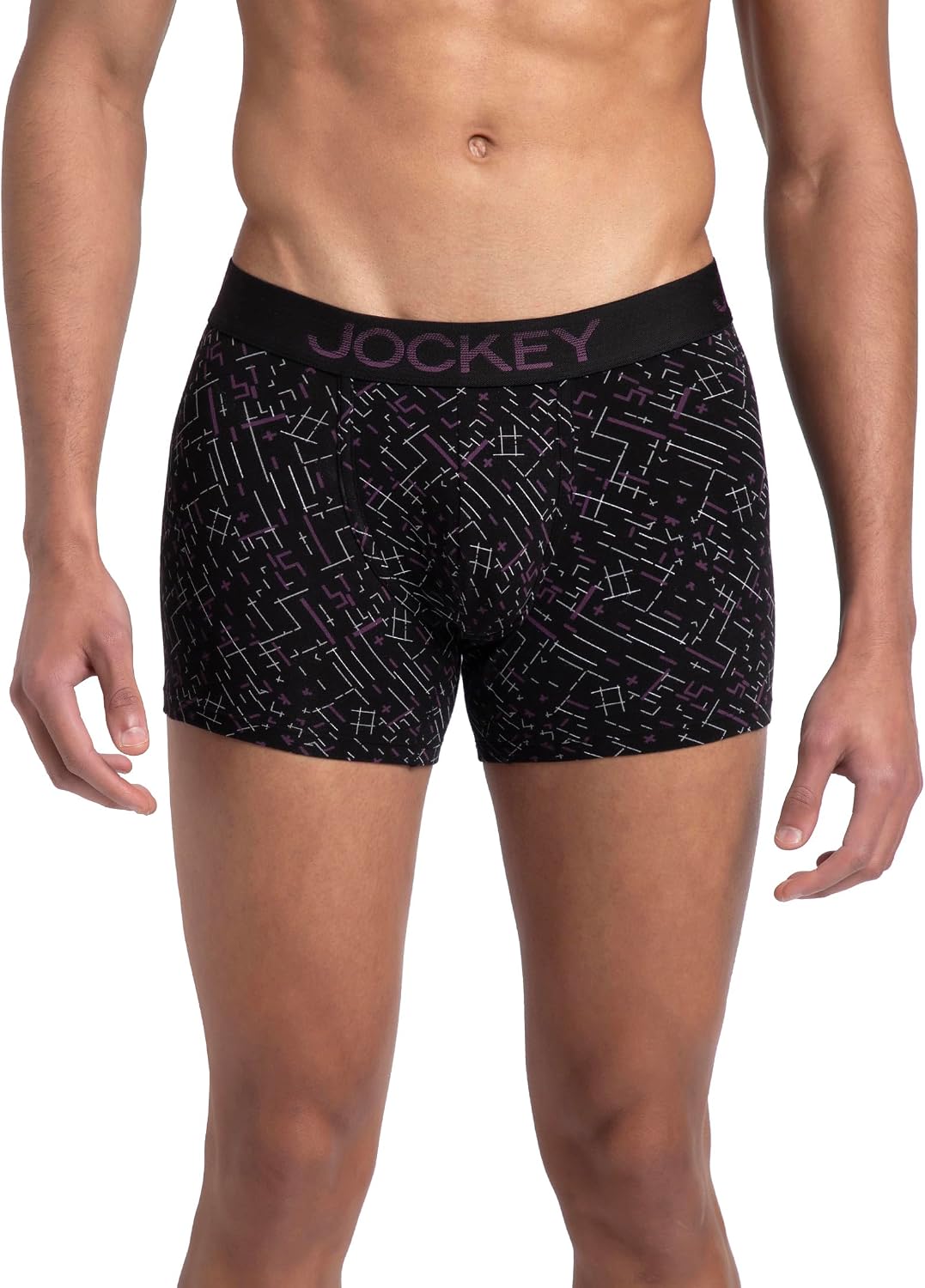 Black & Abstract Plum