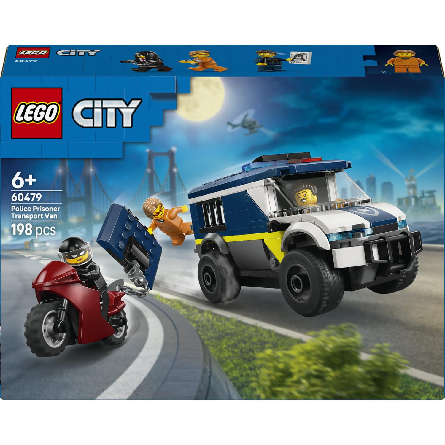 LEGO City Le Fourgon pénitentiaire 60479
