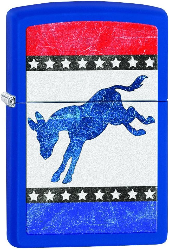 Zippo Democratic Donkey Pocket Lighter