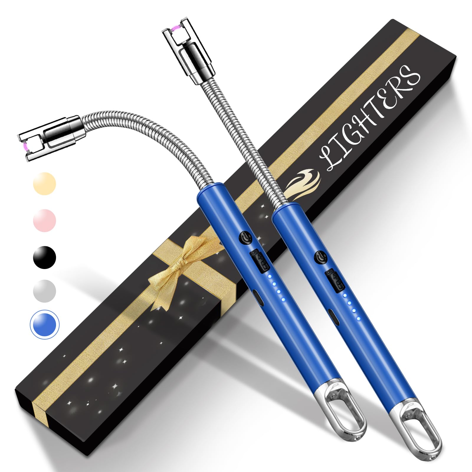 Briquet électrique col flexible protège les mains du feu lors du barbecue