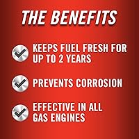 Vista 7 de No-Spill 1405 2 – 1/2-Galón de Polietileno Lata de Gasolina & Estabilizador de Combustible STA-BIL para Almacenamiento, 8 onzas líquidas (22208)