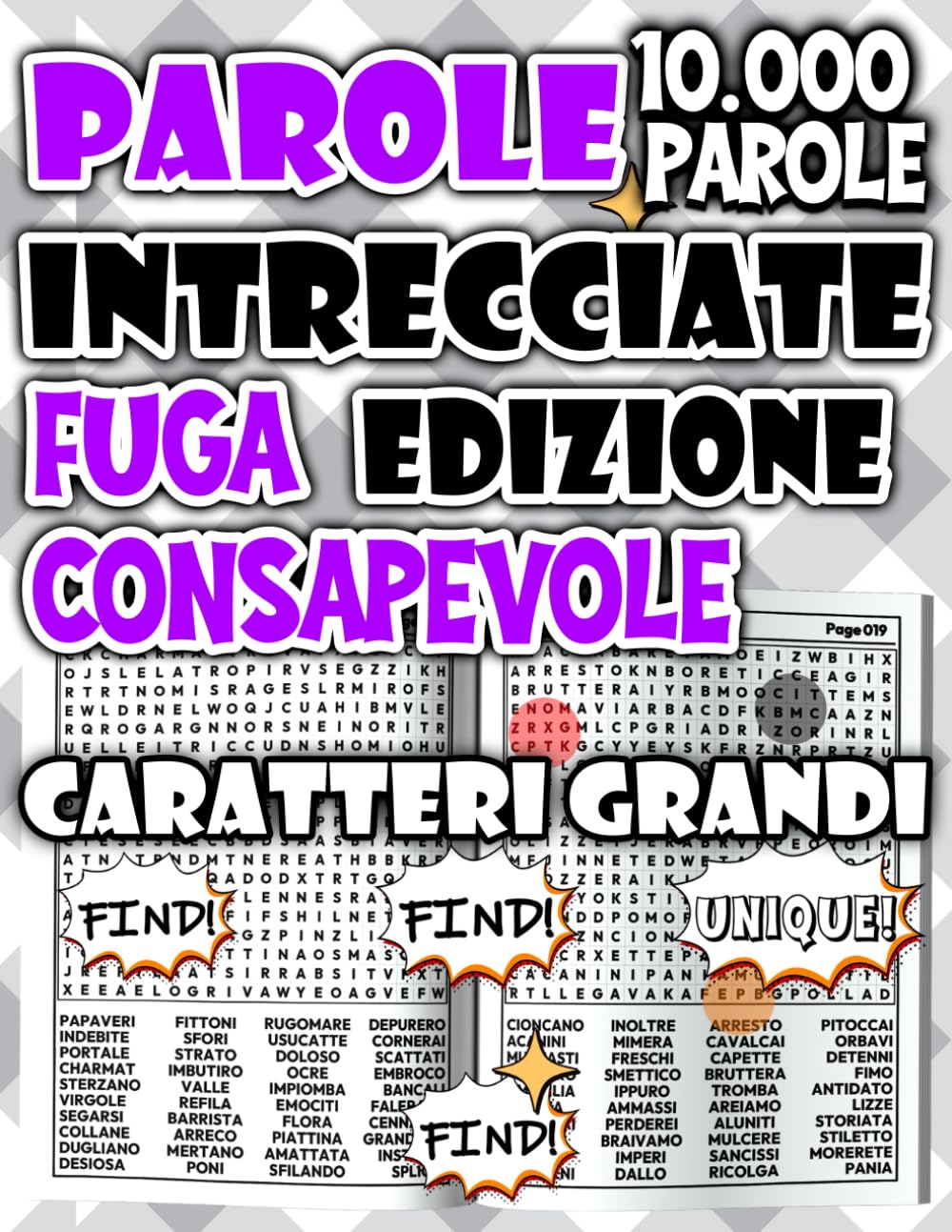 Parole Intrecciate – Edizione Fuga Consapevole: Libro Rilassante per Allontanarsi dallo Stress con Presenza Mentale (Parole Intrecciate: Serie Benessere & Relax)